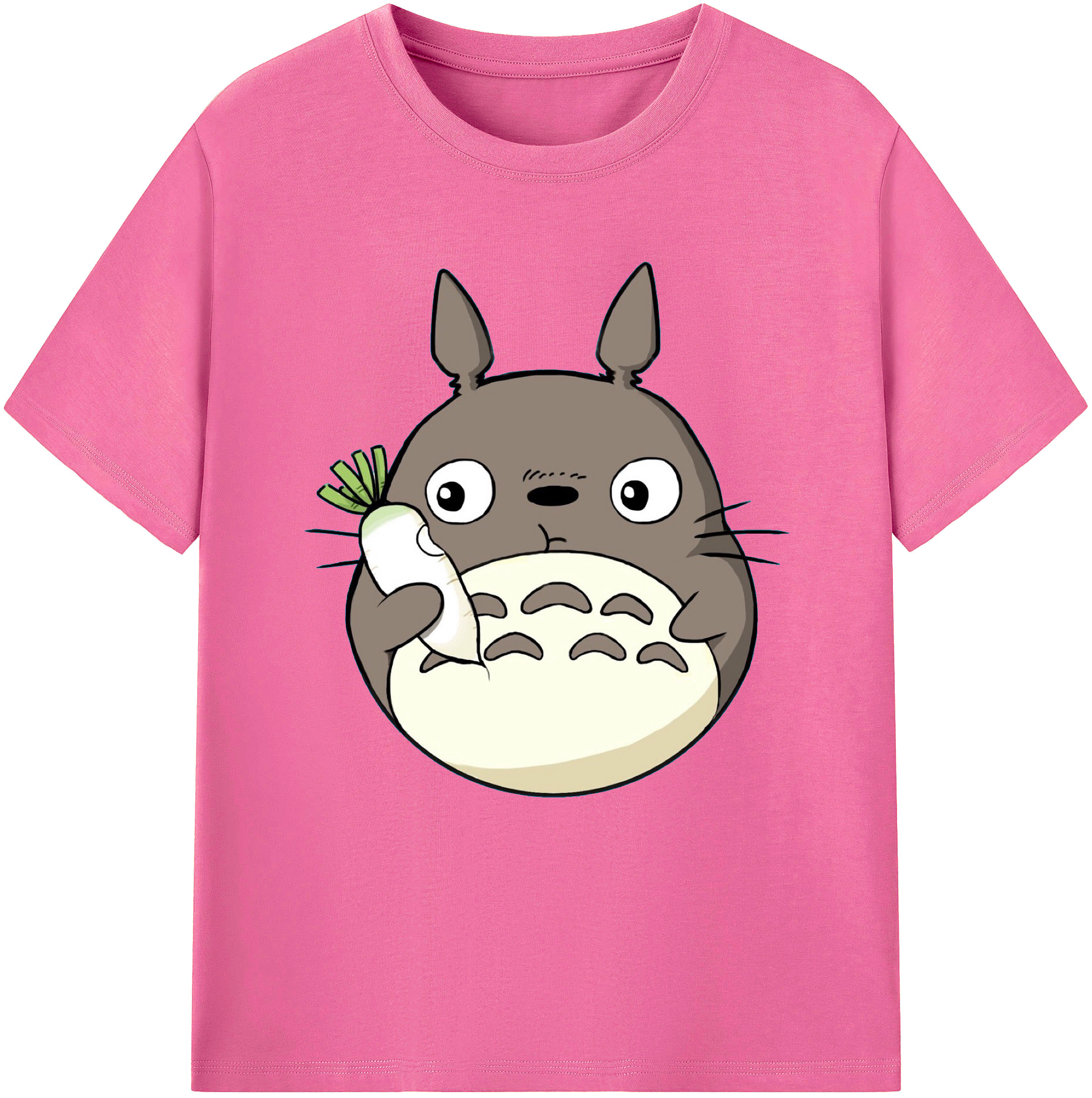 （画像用） となりのトトロ 草壁メイ 草壁サツキ My Neighbor Totoro Satsuki Kusakabe Mei Kusakabe レディースカジュアルプリントTシャツ（綿100％）